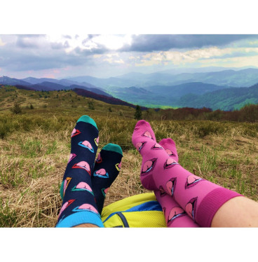 Kolorowe skarpetki - Języki