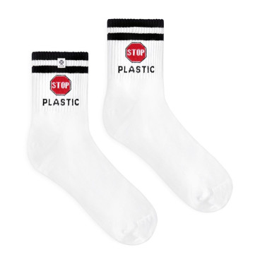 Kolorowe skarpetki - Stop Plastic