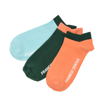 Stopki damskie trzy kolory / 3-pak