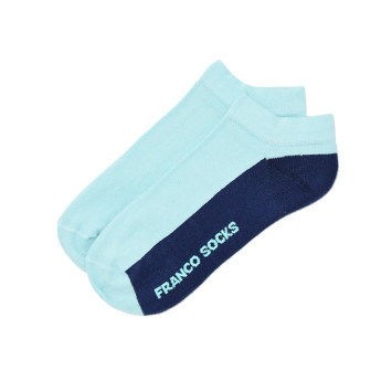 Kolorowe stopki damskie / błękitno-granatowe