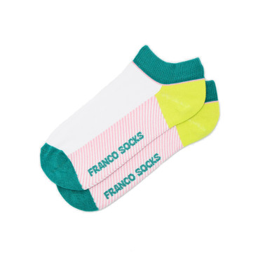 Kolorowe stopki damskie paseczki