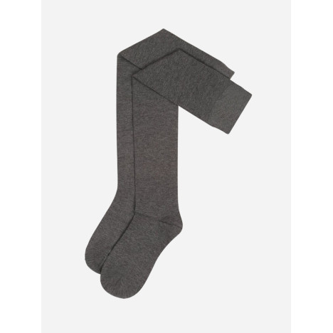 Skarpetki zakolanówki szare