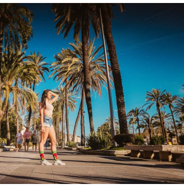 Kolorowe skarpetki - Trójkąty