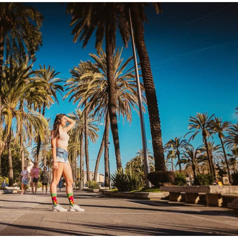 Kolorowe skarpetki - Trójkąty Kolorowe skarpetki - Trójkąty