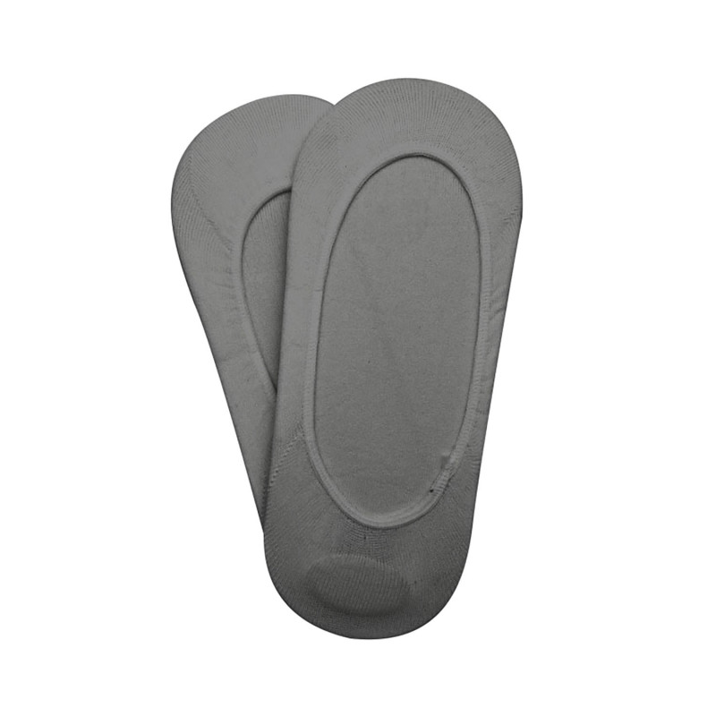 Stopki damskie z silikonem szare