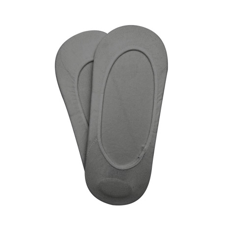 Stopki damskie z silikonem szare