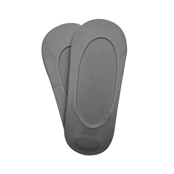 Stopki damskie z silikonem szare