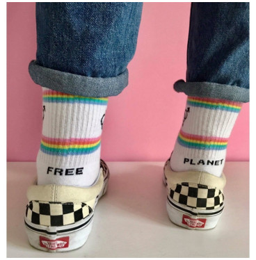 Kolorowe skarpetki - Free Planet