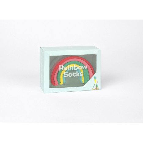 Kolorowe skarpetki Doiy Design - Rainbow Socks Pinky
