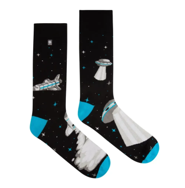 Kolorowe skarpetki - Kosmos