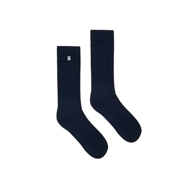 Kolorowe skarpetki - bambusowe - granatowe