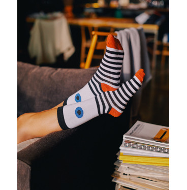 Kolorowe skarpetki Doiy Design - Eye Socks