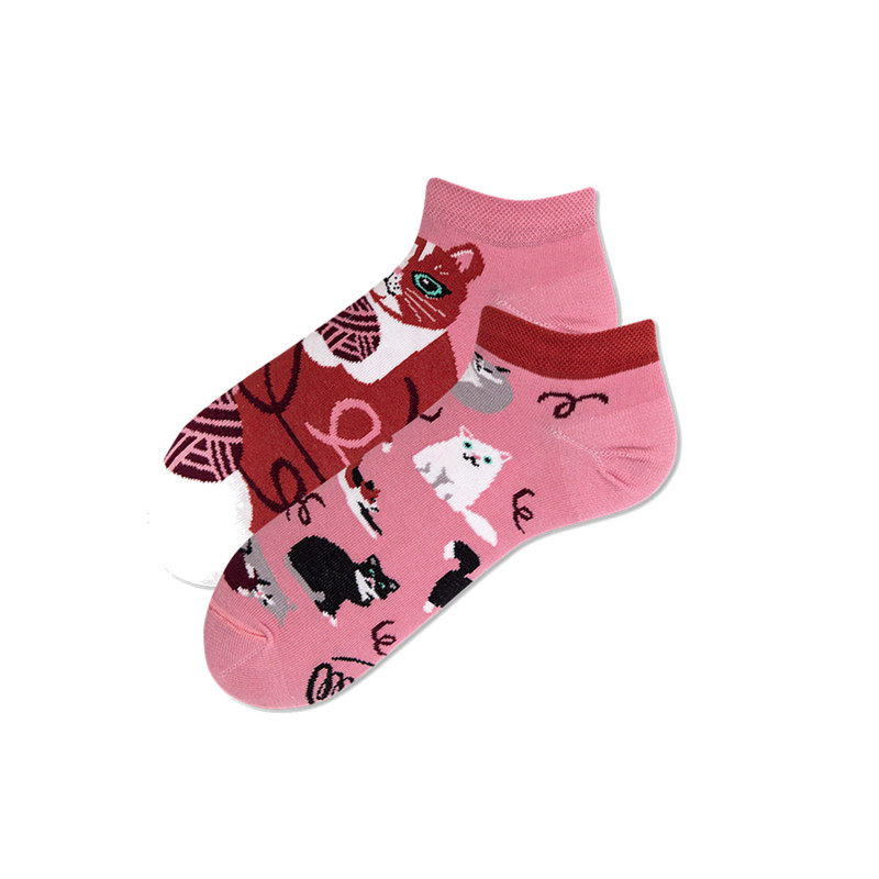 Kolorowe stopki - Playful Cat (Rozmiar: 43-46)