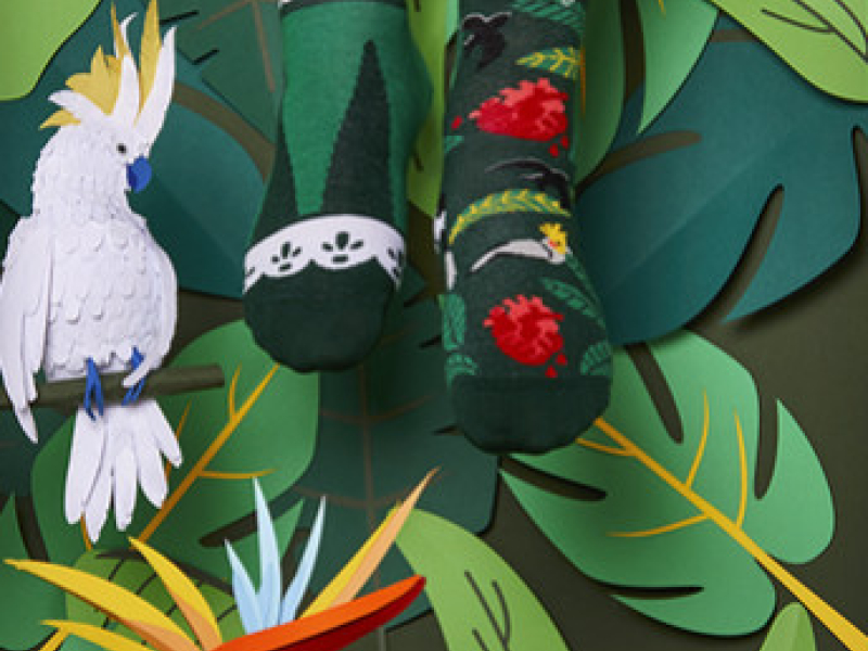 Skarpetki artystyczne Many Mornings - czyli seria skarpetek z wyjątkowymi postac